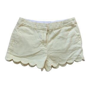 Crewcuts Yellow Scallop Shorts